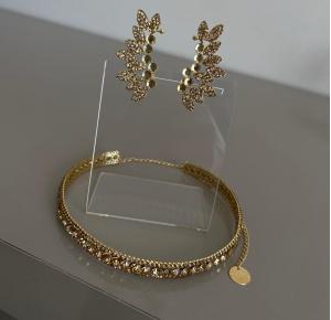 Conjunto dourado 